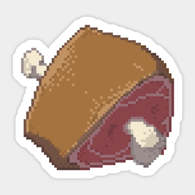 Raw gourmet meat botw Sticker by toothy.crow